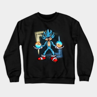 sonic super power Crewneck Sweatshirt